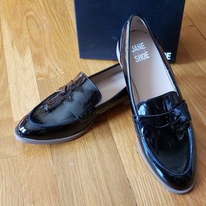 NIB$165 Jane & the Shoe EXPRESS Black Patent Shoes
